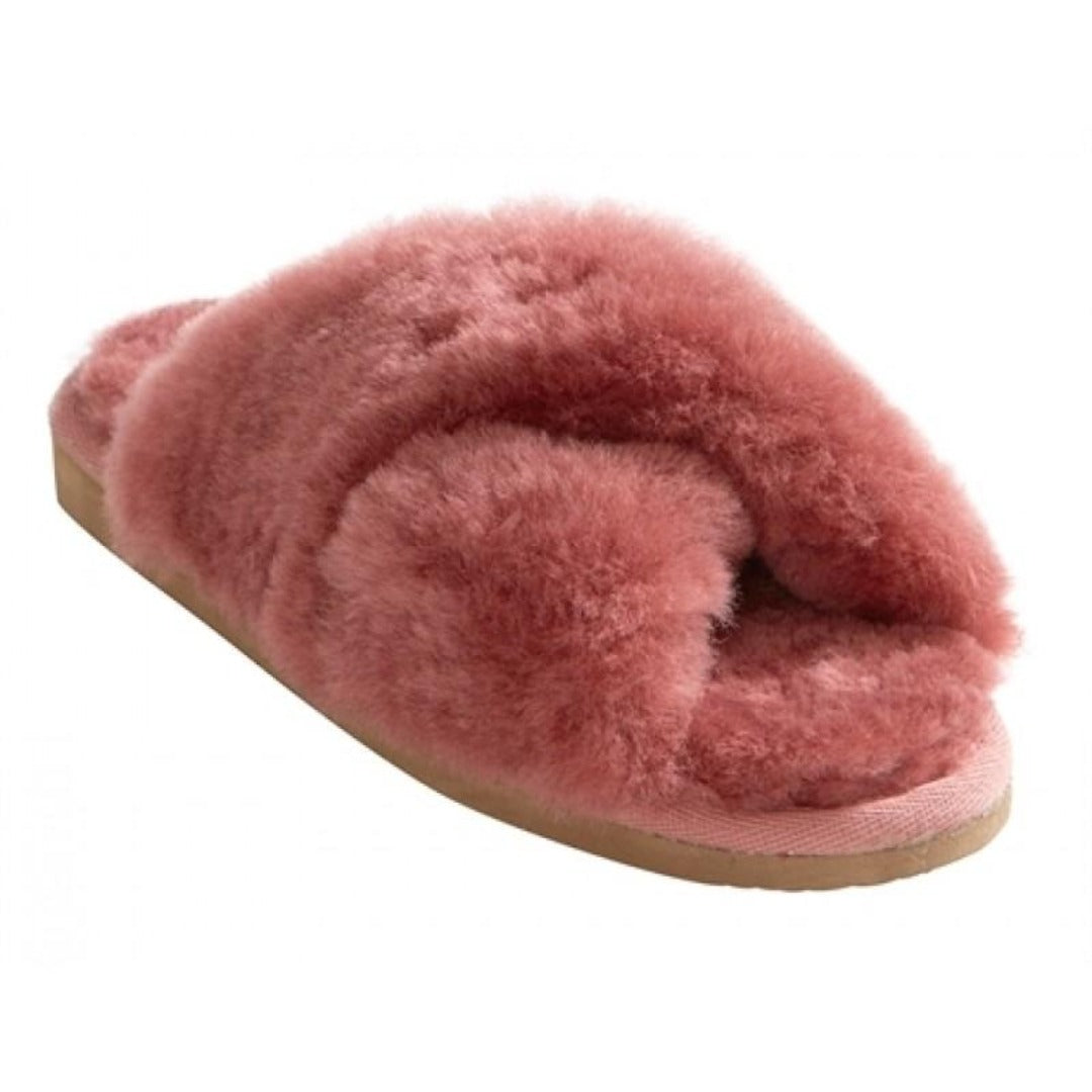 Shepherd Lovisa slipper Marsala HAYGEN