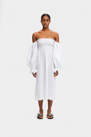 Sleeper - Atlanta Dress - White