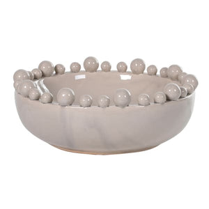 Cream Bobble Edge Bowl - HAYGEN